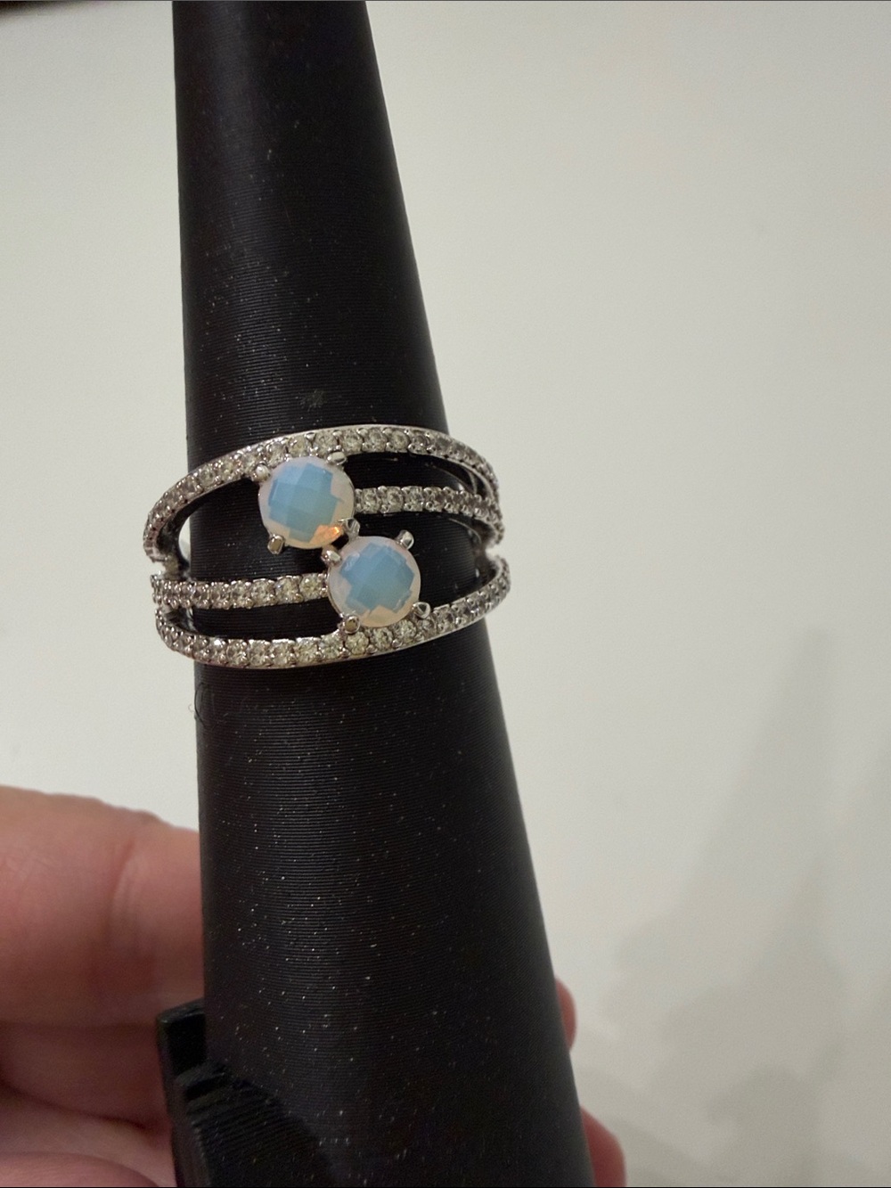 BP moonstone ring